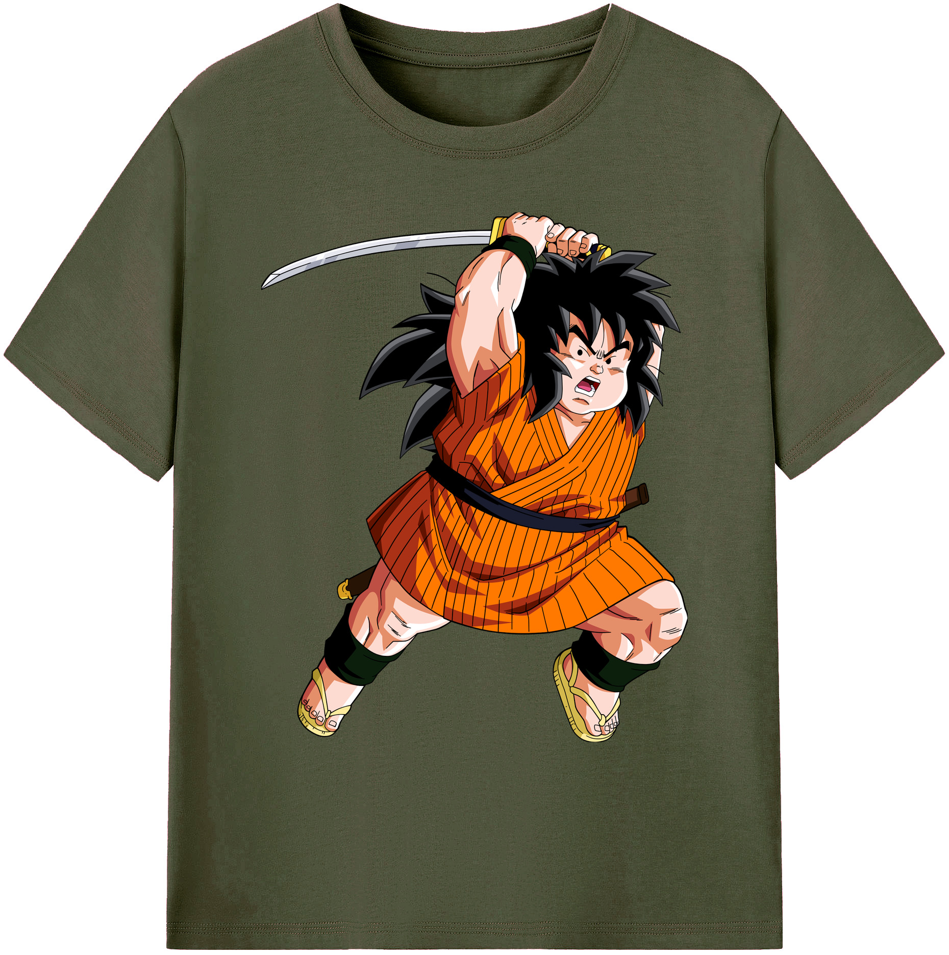 （画像用） ドラゴンボール やじろべえ DRAGON BALL Yajirobe 綿100％ メンズ半袖Tシャツ｜肌触りやわらか＆通気性